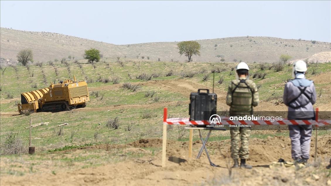 Azerbaycanlı mayın temizleme uzmanları MEMATT'tan memnun