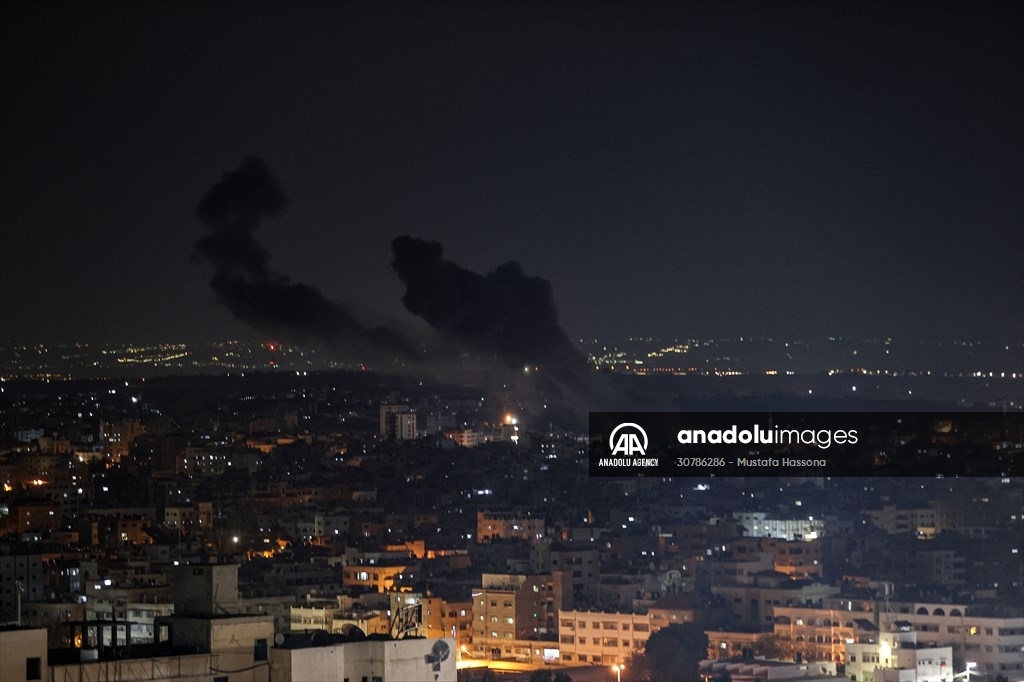 آغاز حملات جدید ارتش اسرائیل به نوار غزه