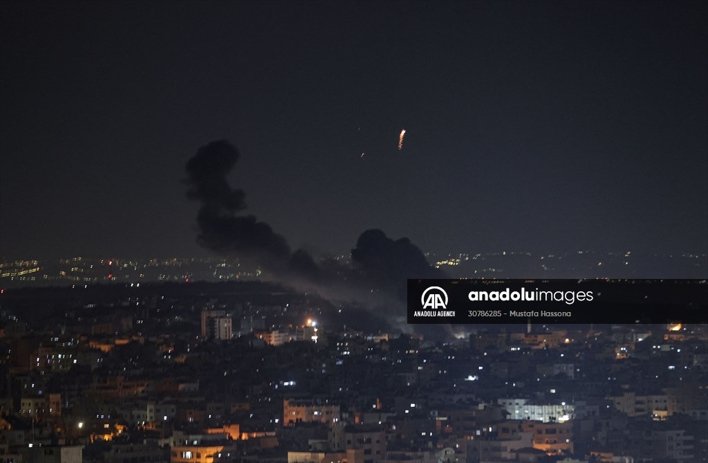 آغاز حملات جدید ارتش اسرائیل به نوار غزه