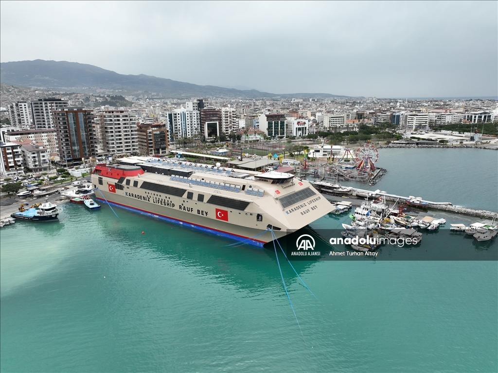 Depremzede öğrenciler "Rauf Bey Gemisi"nde sınava hazırlanacak