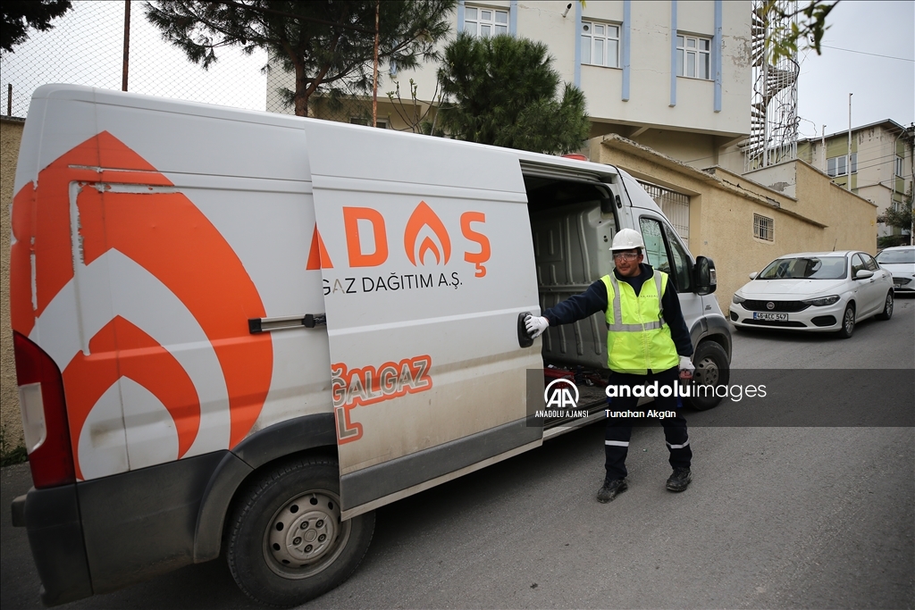 Kahramanmaraş'ta hasarsız ve az hasarlı binaların tamamına doğal gaz verildi