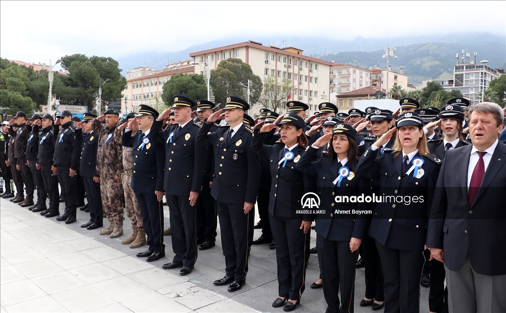 Manisa'da Türk Polis Teşkilatı'nın 178. kuruluş yıl dönümünü kutlandı