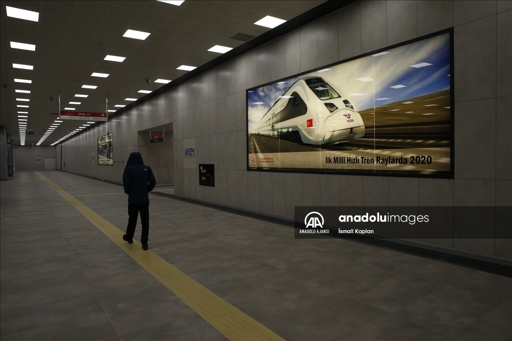 Ankara metro ağının kilit noktası AKM-Gar-Kızılay Metro Hattı yarın açılacak