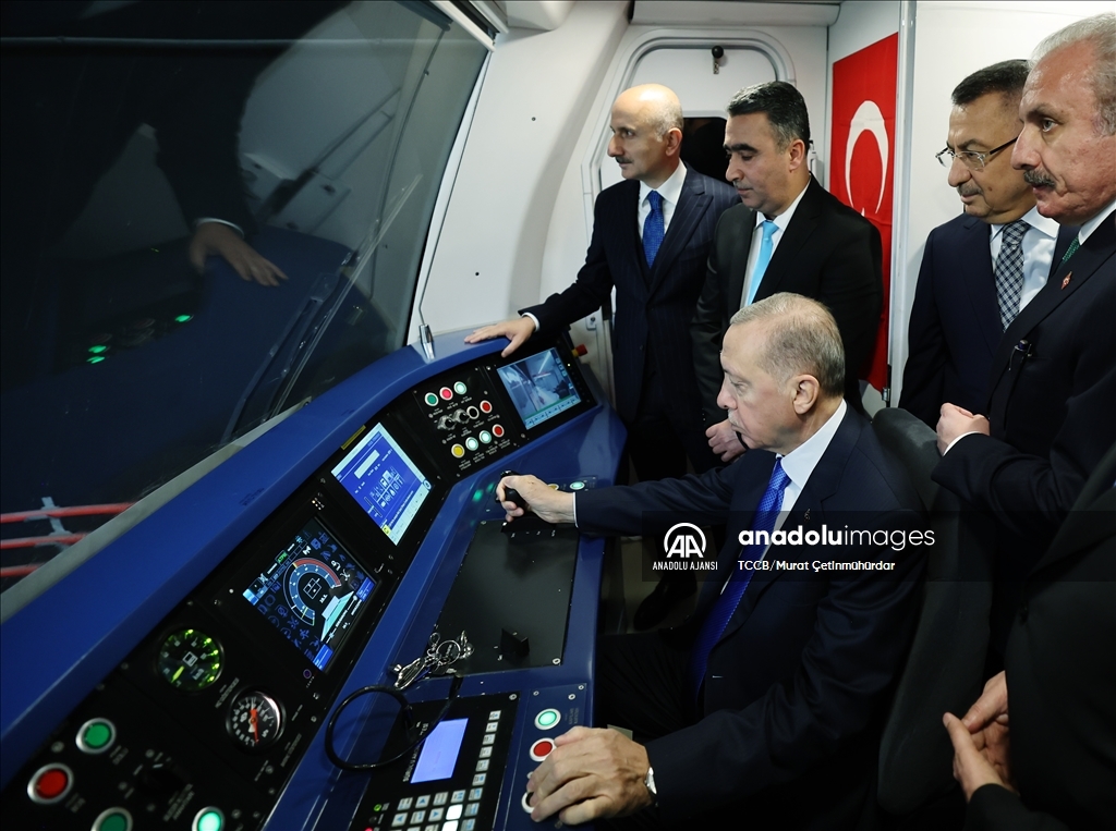 Cumhurbaşkanı Erdoğan, AKM-Gar-Kızılay Metro Hattı'nın Açılış Töreni'ne katıldı