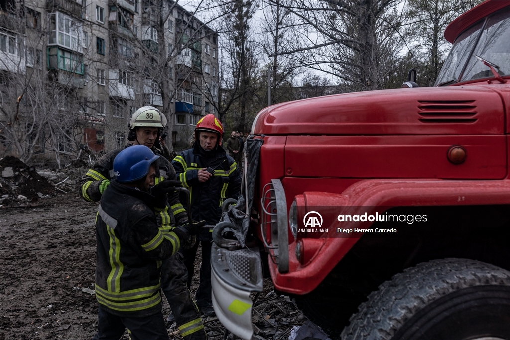 Rusya'nın Slovyansk'a yönelik füze saldırılarında 5 kişi öldü, 15 kişi yaralandı