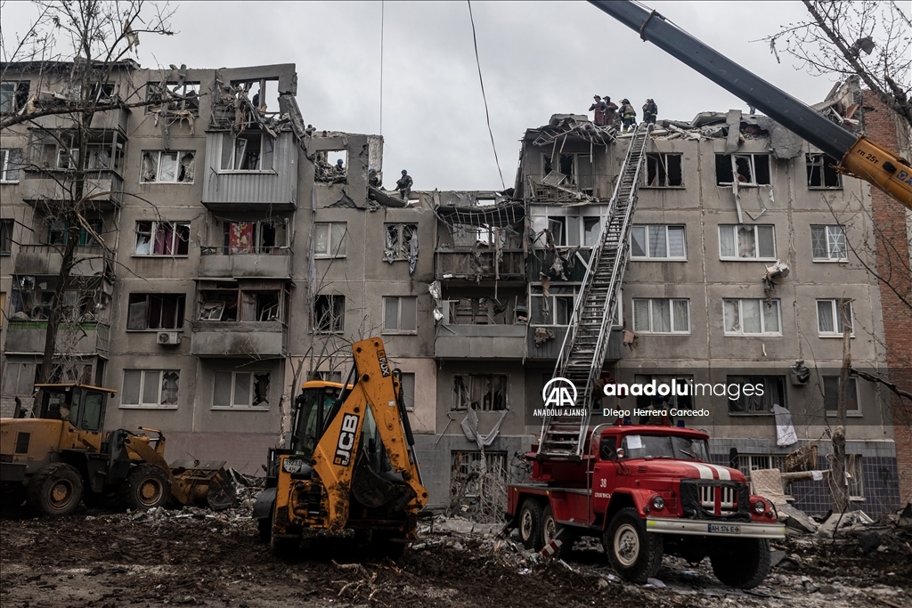 Rusya'nın Slovyansk'a yönelik füze saldırılarında 5 kişi öldü, 15 kişi yaralandı
