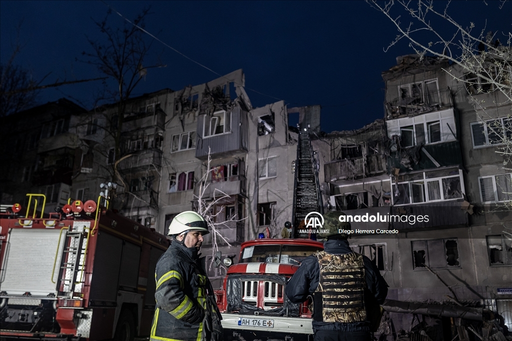 Rusya'nın Slovyansk'a yönelik füze saldırılarında 5 kişi öldü, 15 kişi yaralandı