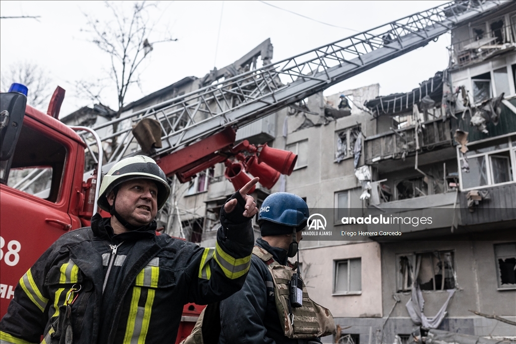 Rusya'nın Slovyansk'a yönelik füze saldırılarında 5 kişi öldü, 15 kişi yaralandı