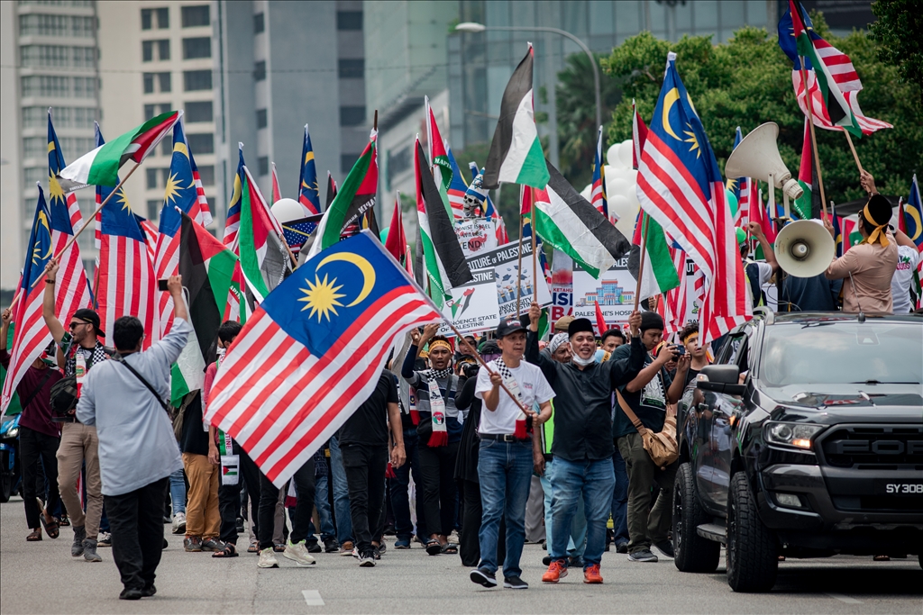 Aksi damai peringati hari Al-Quds sedunia di Malaysia