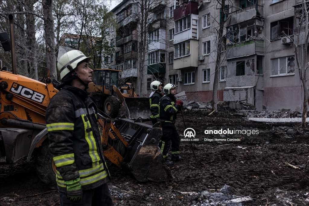 Rusya'nın Slovyansk'a yönelik füze saldırılarında 5 kişi öldü, 15 kişi yaralandı
