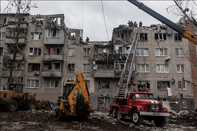 Rusya'nın Slovyansk'a yönelik füze saldırılarında 5 kişi öldü, 15 kişi yaralandı