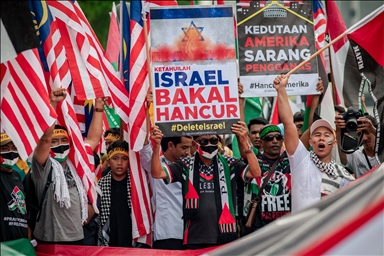 Aksi damai peringati hari Al-Quds sedunia di Malaysia
