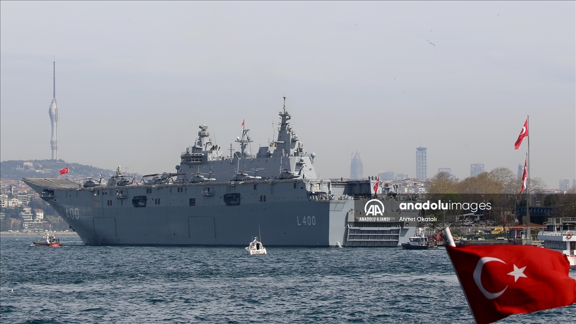 TCG Anadolu, Sarayburnu Limanı'nda vatandaşların ziyaretine açılacak