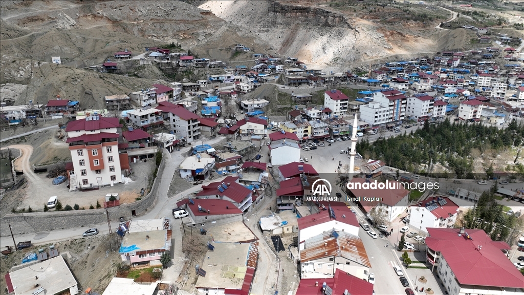 Kahramanmaraş'ta depremden en az etkilenen ilçelerden Çağlayancerit'in nüfusu yaklaşık yüzde 60 arttı