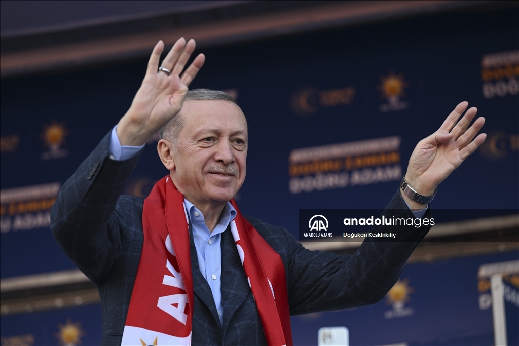 Cumhurbaşkanı ve AK Parti Genel Başkanı Recep Tayyip Erdoğan
