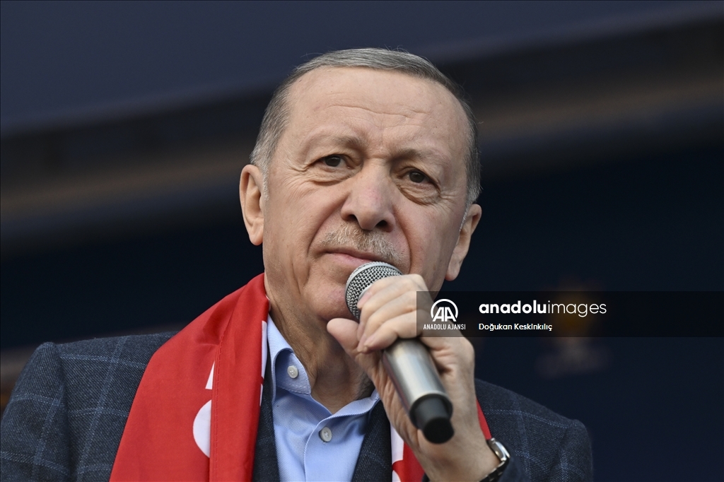 Cumhurbaşkanı ve AK Parti Genel Başkanı Recep Tayyip Erdoğan