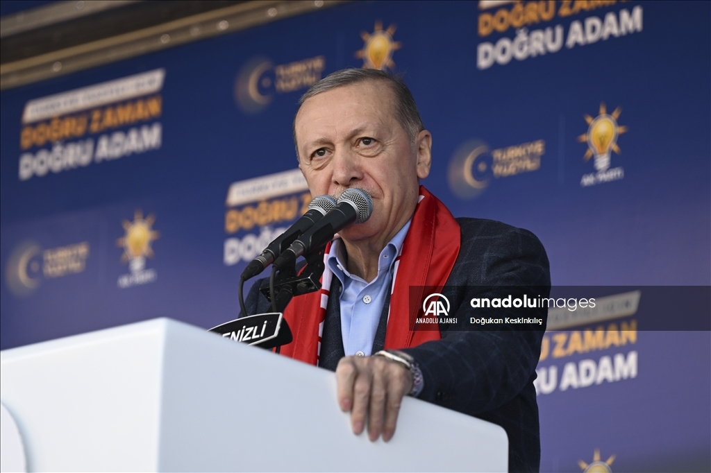 Cumhurbaşkanı ve AK Parti Genel Başkanı Recep Tayyip Erdoğan