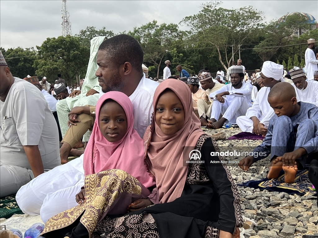 Nijerya'da Ramazan Bayramı namazı