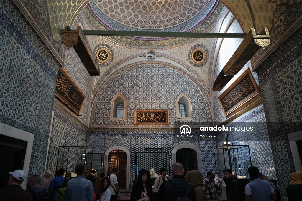 Restorasyonların ardından bayramda Topkapı Sarayı'na yoğun ilgi gösterildi