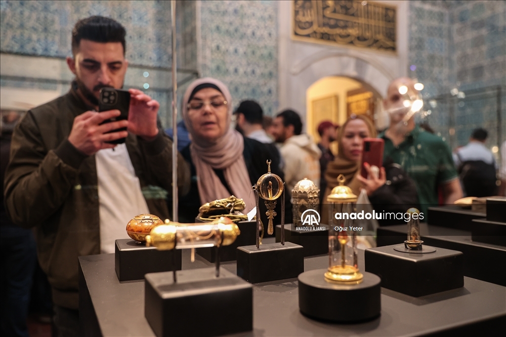 Restorasyonların ardından bayramda Topkapı Sarayı'na yoğun ilgi gösterildi