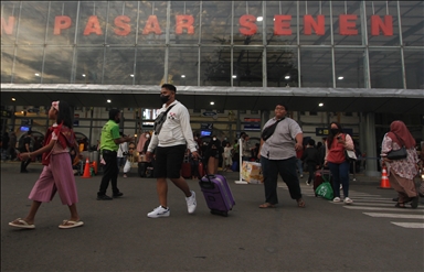 Pemudik tiba di Jakarta usai liburan Idulfitri