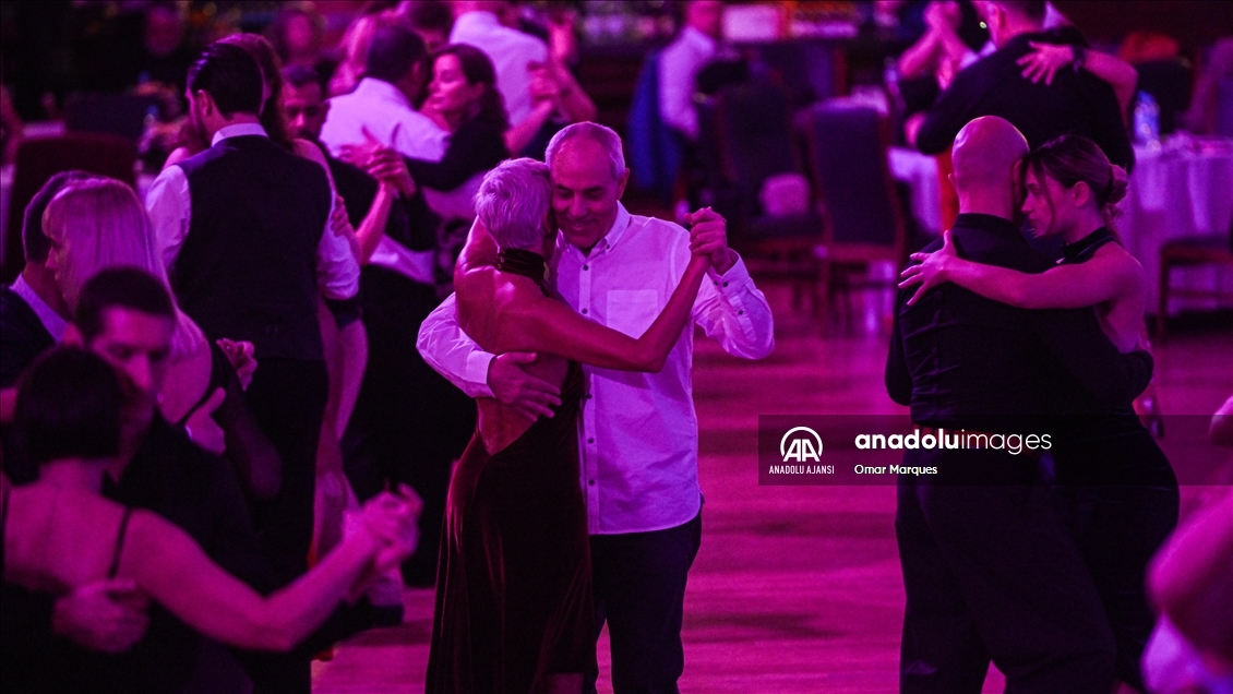 Uluslararası Tango Festivali Polonya'daki Wieliczka Tuz Madeni'nde kutlandı
