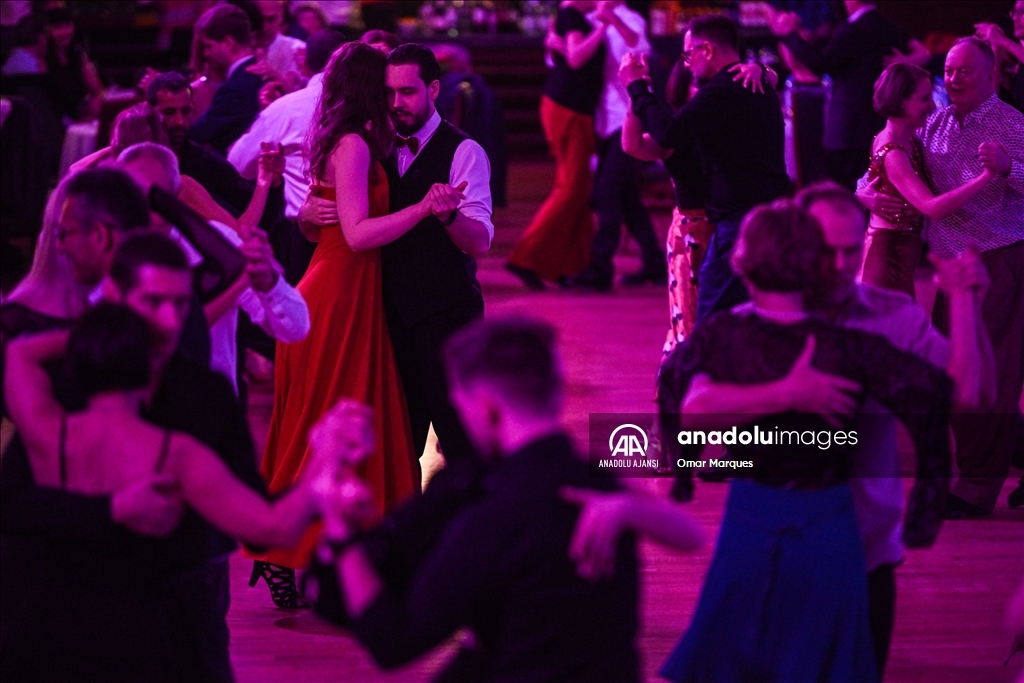 Uluslararası Tango Festivali Polonya'daki Wieliczka Tuz Madeni'nde kutlandı