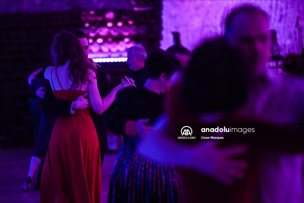 Uluslararası Tango Festivali Polonya'daki Wieliczka Tuz Madeni'nde kutlandı