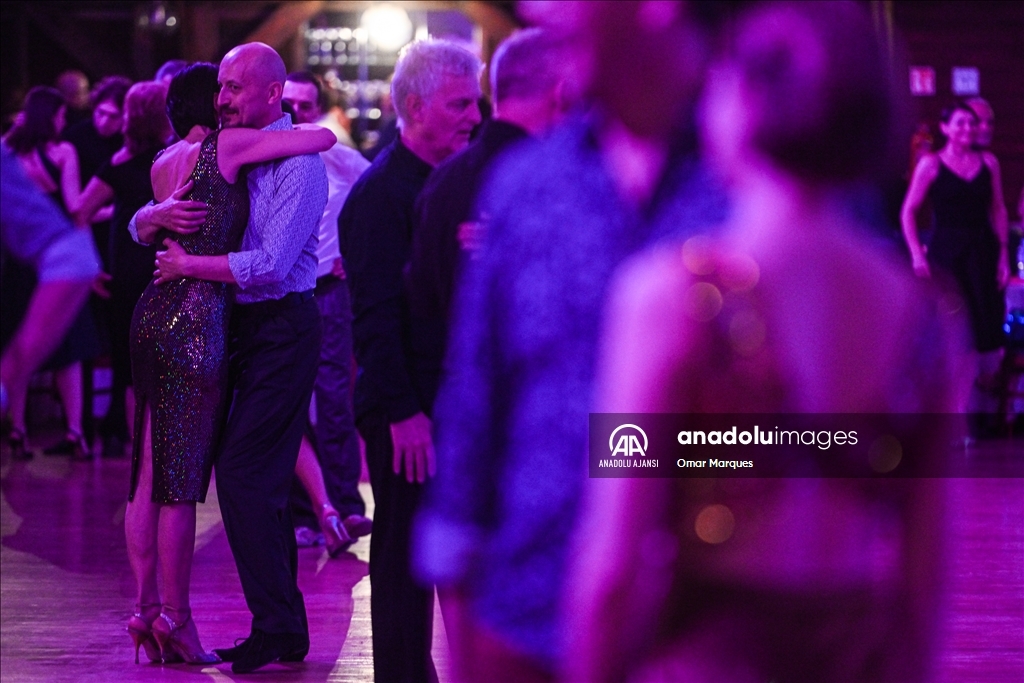 Uluslararası Tango Festivali Polonya'daki Wieliczka Tuz Madeni'nde kutlandı