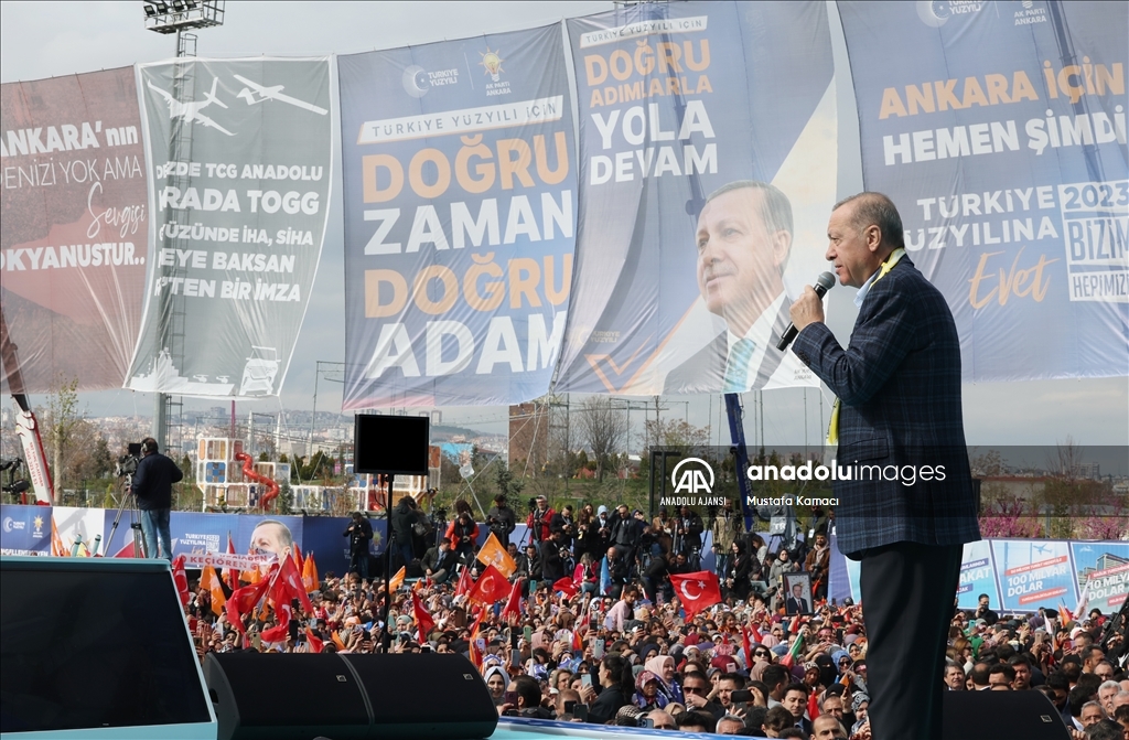 AK Parti'nin Büyük Ankara mitingi