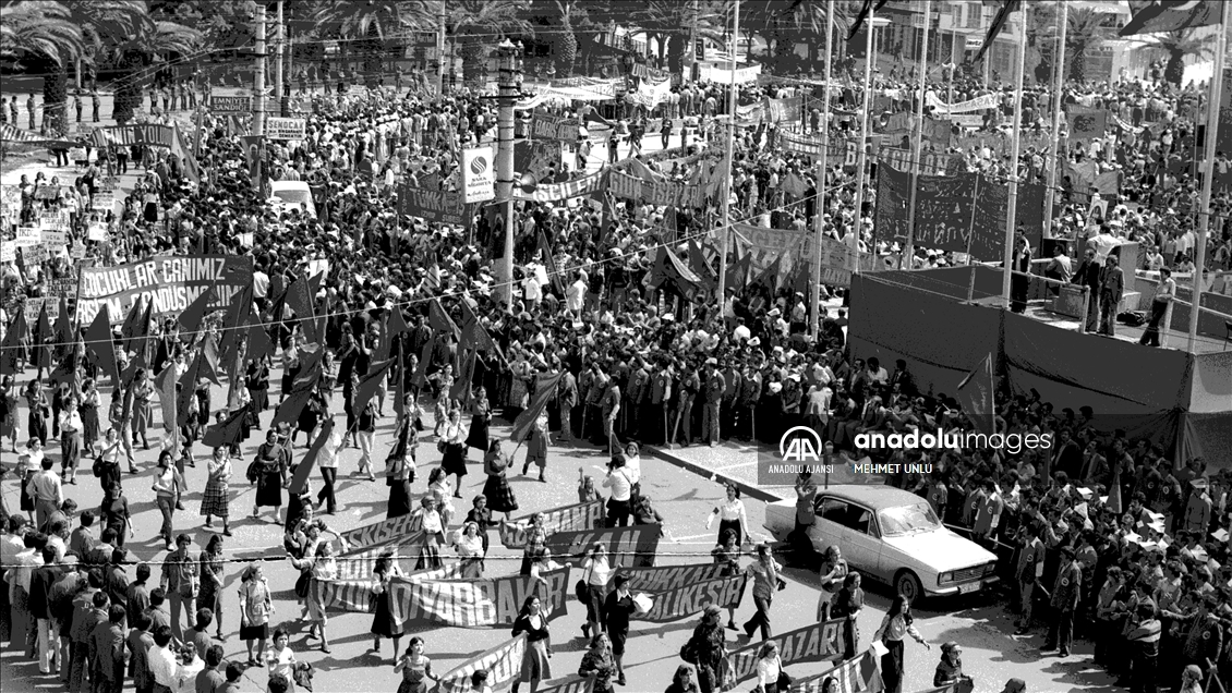 1 Mayıs Emek ve Dayanışma Günü kutlanıyor