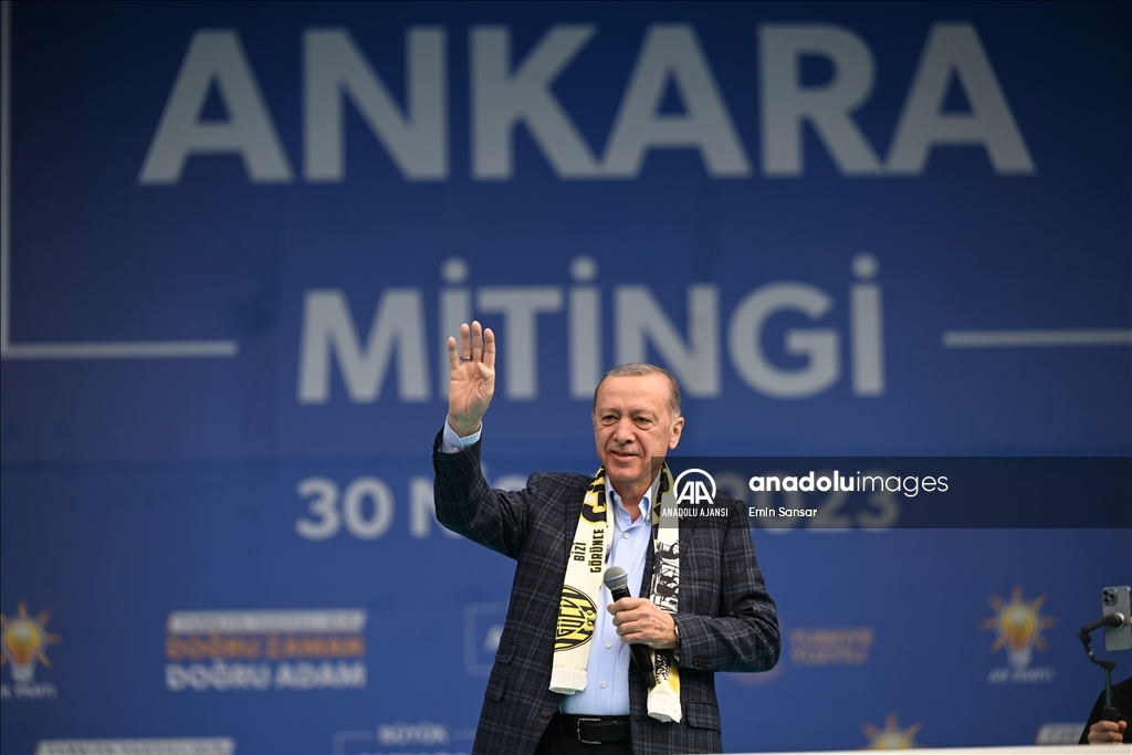 AK Parti'nin Büyük Ankara mitingi
