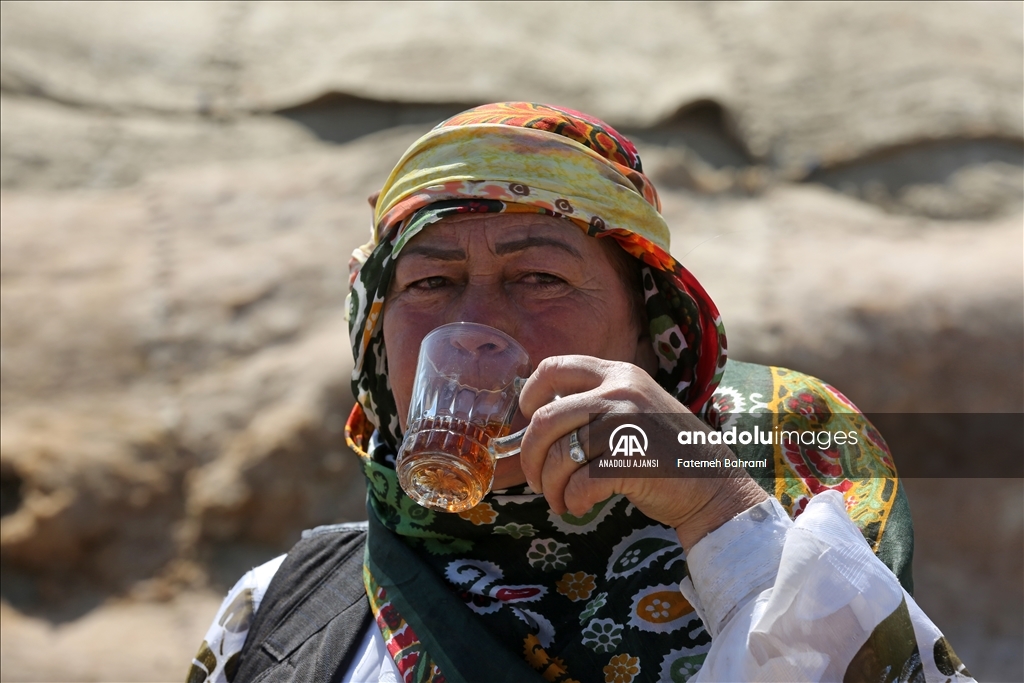 İran'daki göçebe kadınlar