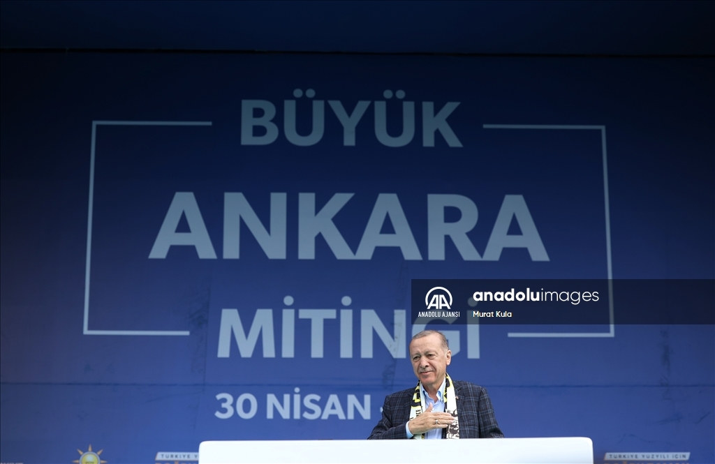 AK Parti'nin Büyük Ankara mitingi