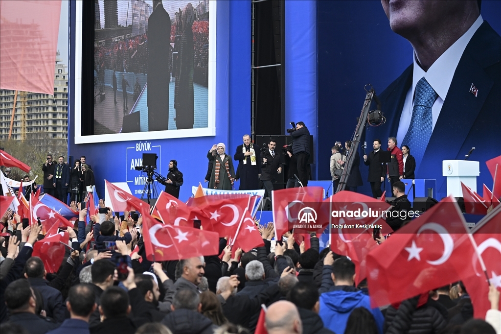 AK Parti'nin Büyük Ankara mitingi