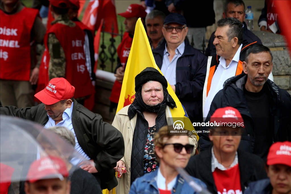 Kırklareli'nde 1 Mayıs Emek ve Dayanışma Günü kutlanıyor
