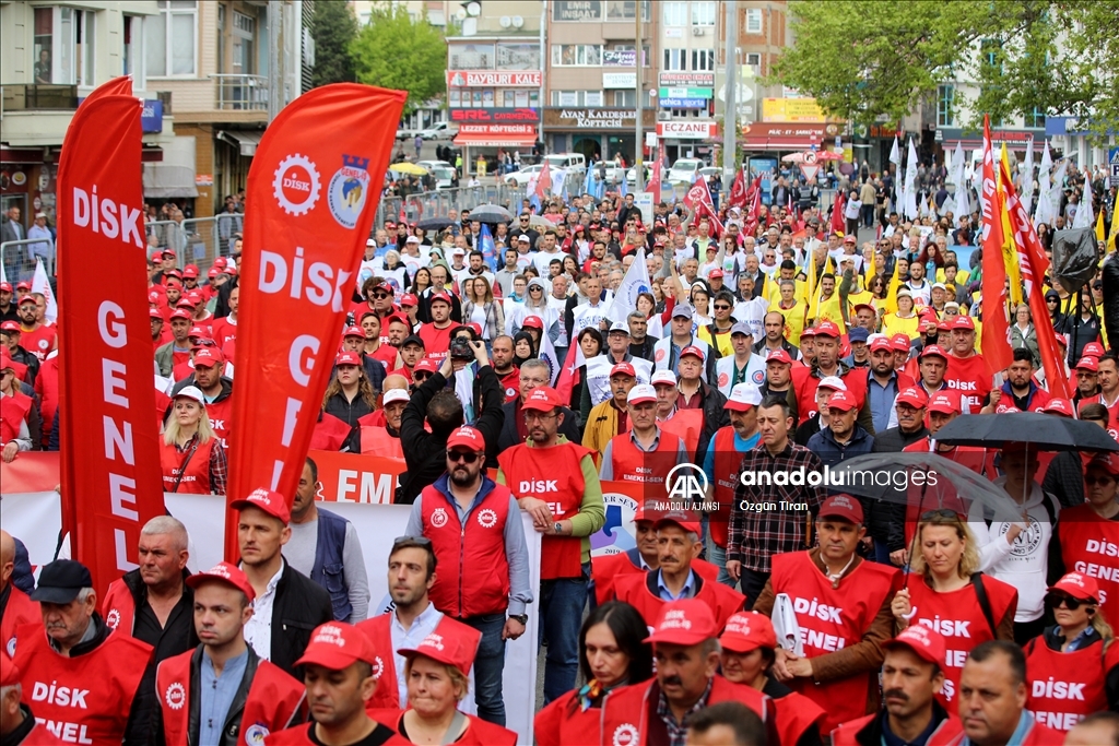 Kırklareli'nde 1 Mayıs Emek ve Dayanışma Günü kutlanıyor
