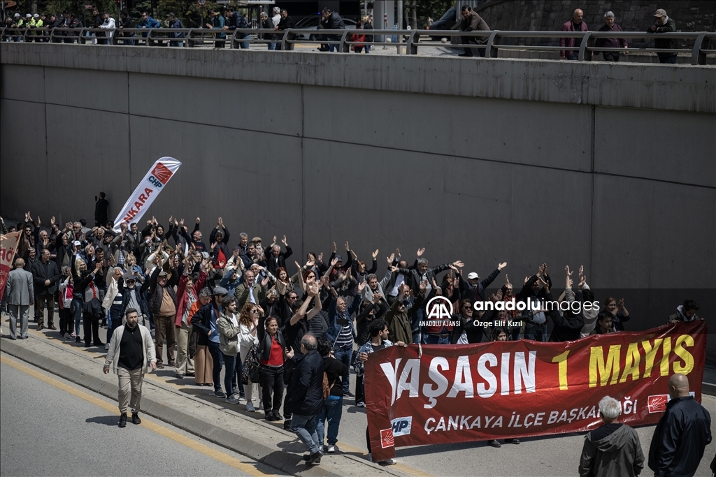 Başkentte 1 Mayıs Emek ve Dayanışma Günü kutlandı