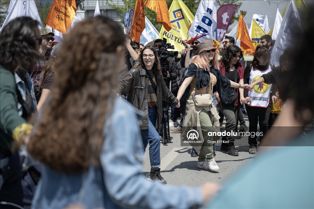 Başkentte 1 Mayıs Emek ve Dayanışma Günü kutlandı