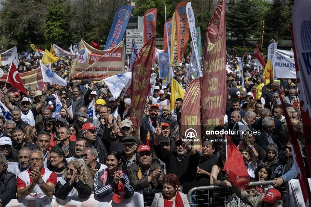 Başkentte 1 Mayıs Emek ve Dayanışma Günü kutlandı