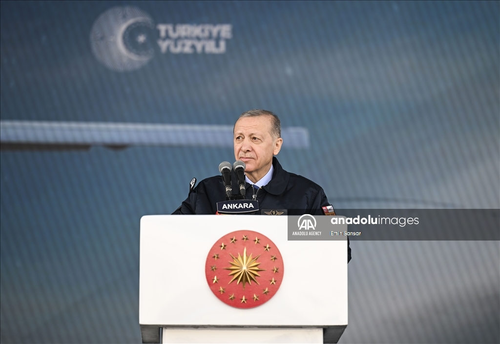 حضور اردوغان در مراسمی با عنوان «برنامه معرفی قرن آینده»