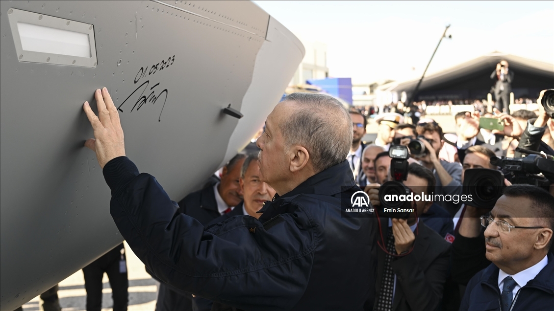 حضور اردوغان در مراسمی با عنوان «برنامه معرفی قرن آینده»