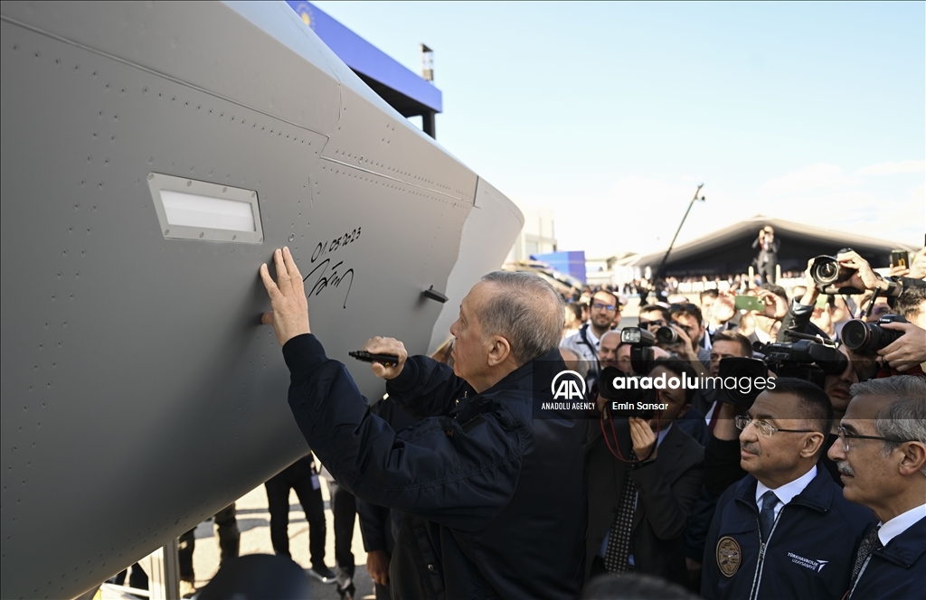 حضور اردوغان در مراسمی با عنوان «برنامه معرفی قرن آینده»
