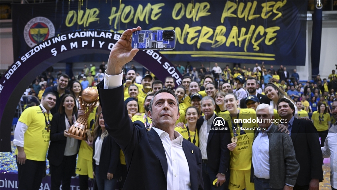 Kadınlar Basketbol Süper Ligi'nde şampiyon Fenerbahçe