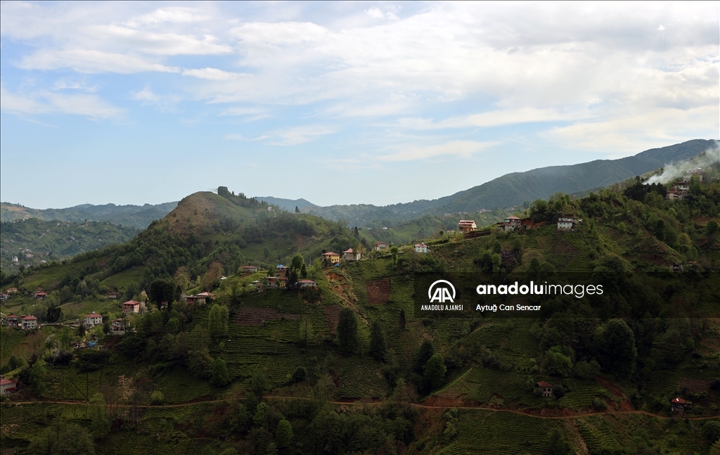 Rize doğal güzelliğiyle ziyaretçilerine görsel şölen sunuyor
