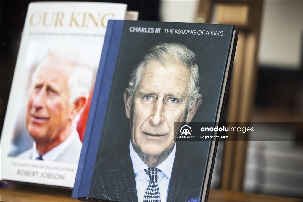 Preparations for the coronation of King Charles III in London