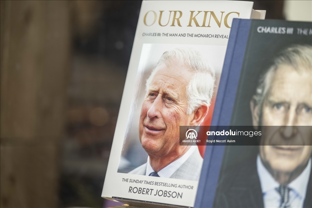 Preparations for the coronation of King Charles III in London