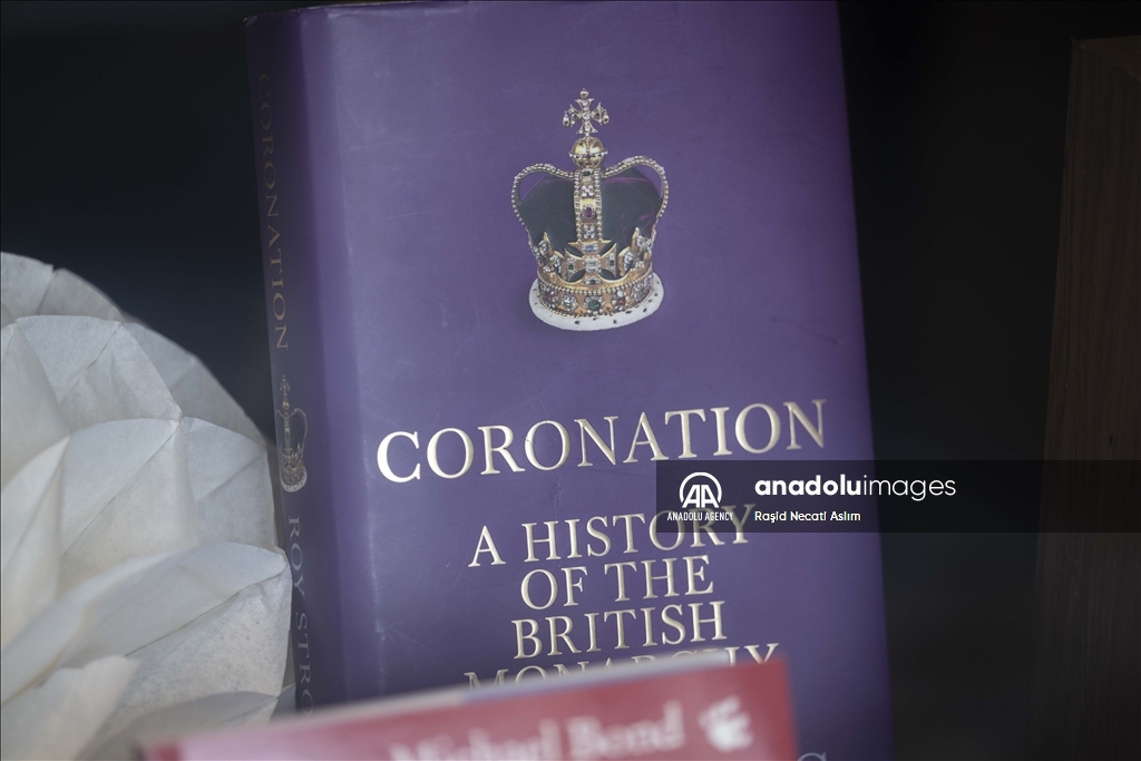 Preparations for the coronation of King Charles III in London