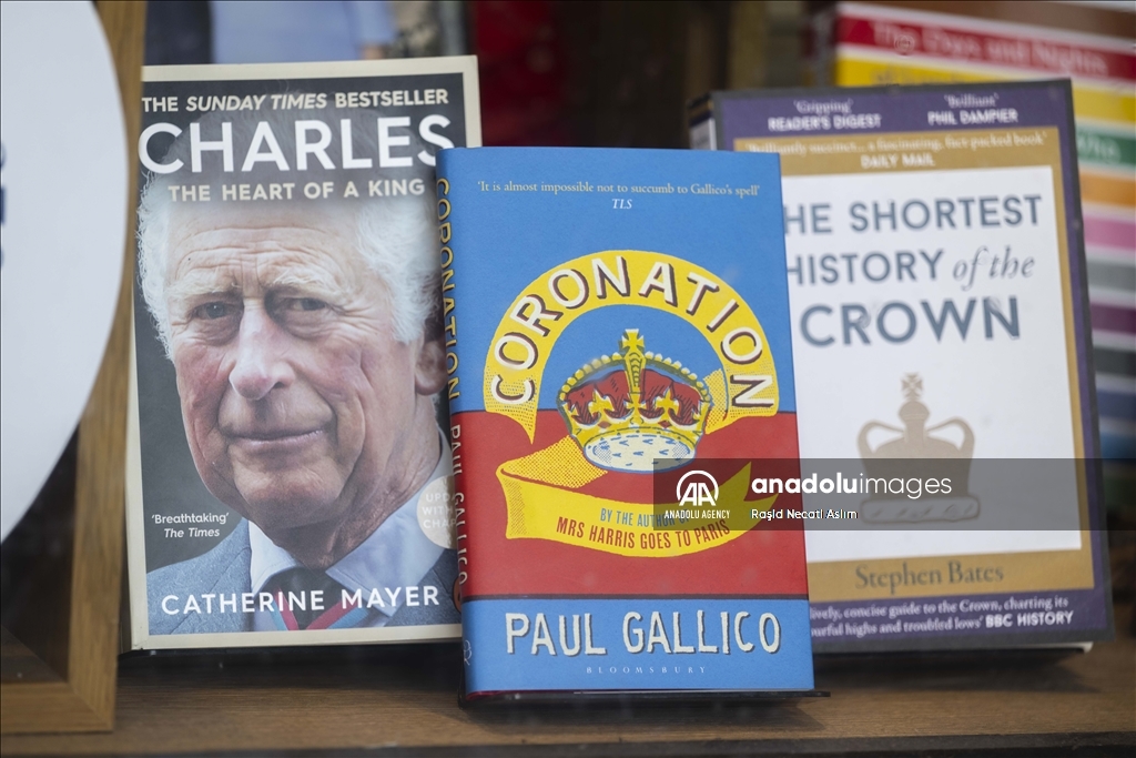 Preparations for the coronation of King Charles III in London