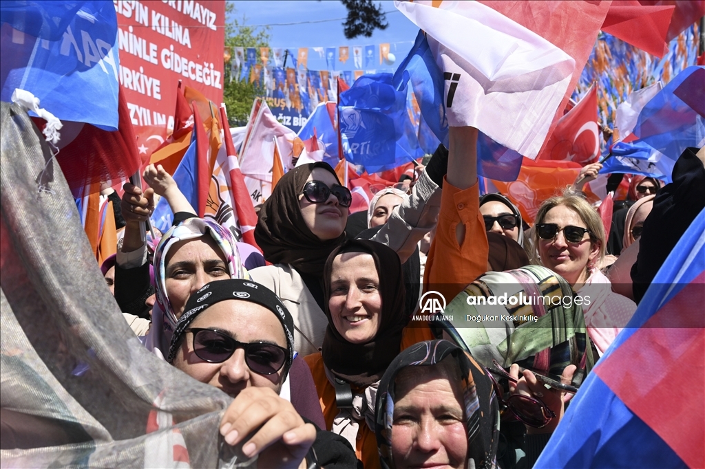 Cumhurbaşkanı ve AK Parti Genel Başkanı Erdoğan, Ordu'da